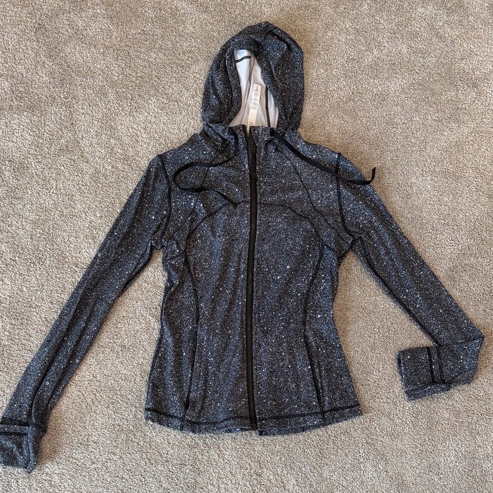 Lululemon Athletica Black Utility Jacket with Hood